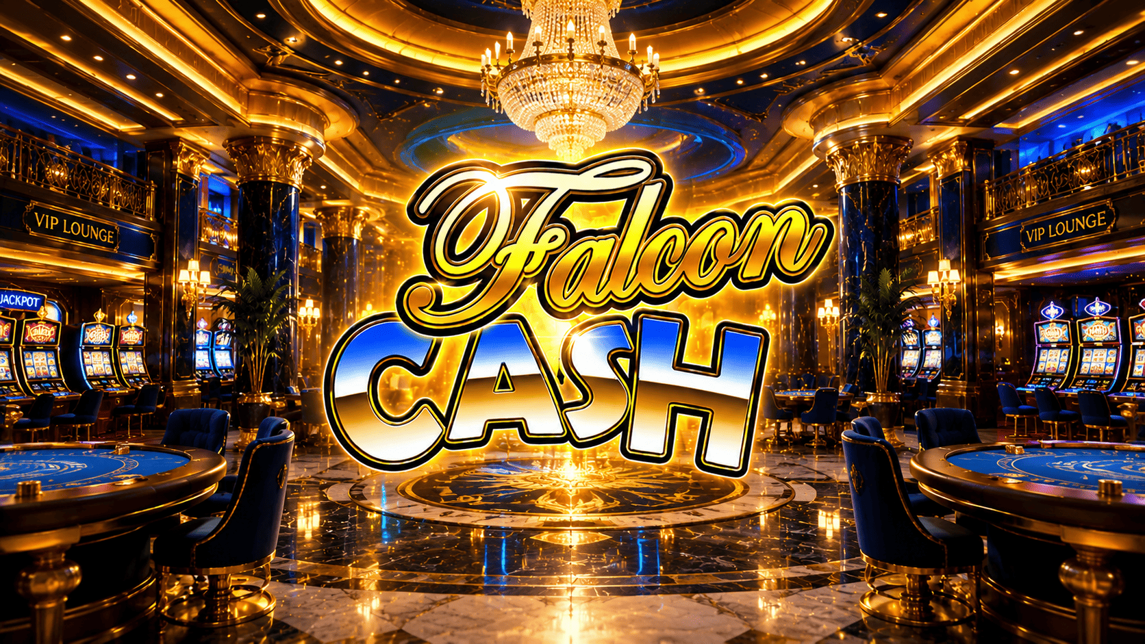 Jackpots y símbolos de premio de Falcon Cash